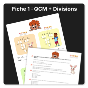 Fiche 1 _ QCM + Divisions
