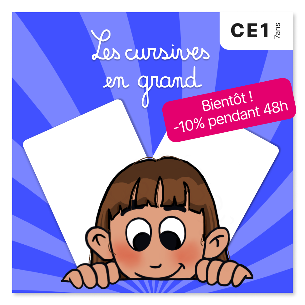 Les cursives en grand